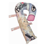 Almofada Travesseiro Protetor Cinto Segurança Barbie
