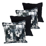 Almofadas Cheias 40x40 Com Borda E Capa Removível Decoração