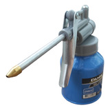 Almotolia Metal 250ml Bomba Óleo Bico Rígido Profissional