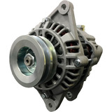 Alternador L200 Sport Outdoor 90a Polia Dupla C/ Bomba Vacuo