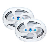 Alto Falante 6x9 Nautico Branco 200w Barco Lancha Iate 1 Par