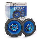 Alto Falante Hurricane 5 Polegadas Triak Triaxial 100w 4 Ohm Cor Foto