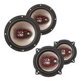 Alto Falantes Portas Dianteiras + Traseiras 200 W Diversos