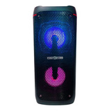 Alto-falante First Option Fh402 Portátil Com Bluetooth Preto