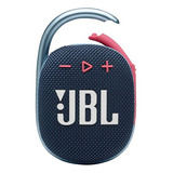 Alto-falante Jbl Clip 4 Jblclip4 Portátil Com Bluetooth Waterproof Blue E Pink 
