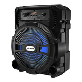 Alto-falante Lenoxx Ca80 Portátil Com Bluetooth Preto 110v/220v