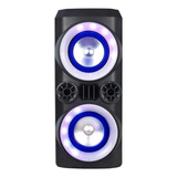 Alto-falante Multilaser Neon X Portátil Com Bluetooth Preto 