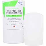 Alva Desodorante Stick Kristall Sensitive Vegano Sem Fragrância 120gr