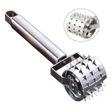 Amaciador Preparador De Carne Rolo Manual Inox Amolecedor