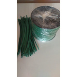Amarrilho Para Orquídea Fio Duplo Carretel 1.3 Kg - Verde