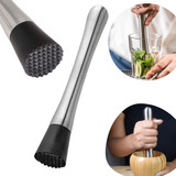 Amassador De Inox Caipirinha Socador Macerador Frutas Drinks