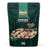 Amêndoa Torrada E Salgada 200g - Brasil Frutt 