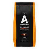 América Premium Café Torrado Em Grãos Espresso Pacote 1kg