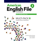 American English File 3b - Student Book/workbook Multi-pack With Online Practice - 3rd