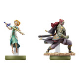 Amiibo Bonecos Ganondorf + Zelda