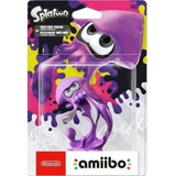 Amiibo Splatoon Inkling Squid Neon Purple Nintendo Switch