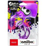 Amiibo Squid Splatoon 2 Inkling Neon Purple Switch Wii U 3ds