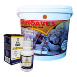 Aminoaves 1kg Galinha Postura Calgold 50ml Vitaminas Ade B12