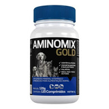 Aminomix Gold 120 Comp. Vetnil - Suplemento P/ Cães E Gatos 