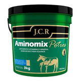 Aminomix Potros Jcr 3kg Vetnil Crescimento E Desenvolvimento