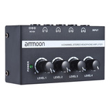 Ammoon Ha400 Ultra-compacto 4 Canais Mini Amplificador De