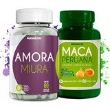 Amora Miura + Maca Peruana Original 60 Caps Cada Pote 500mg