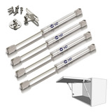 Amortecedor 100n Pistão Gás Armário Cozinha Kit 4 Unidade