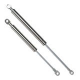 Amortecedor Nautico A Gás Em Aço Inox 90x52cm Pressurizado 