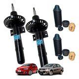 Amortecedores Dianteiro Volkswagen Gol Voyage G5 G6 G7 + Kit