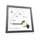 Amperímetro Analógico Embutir 72x72mm 600/5a
