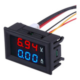 Amperimetro Voltimetro Display Led Dc 0