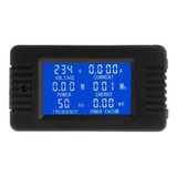 Amperímetro Voltímetro Wattímetro Digital Ac