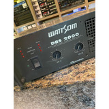 Amplificador 500w Rms Usado Em Otimo Estado Wattsom Dbs2000