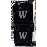 Amplificador Baixo Warwick Pro Fet 3.2, Com Duas Caixas 600w