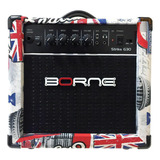 Amplificador Borne Cubo Para Guitarra Strike G30 London 15w 110v/220v