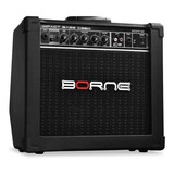 Amplificador Borne Impact Bass Cb60 Combo 20w Preto