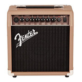 Amplificador Combo Para Violao 15 Watts Fender Acoustasonic