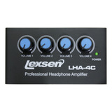 Amplificador Compacto Para 4 Fones Lexsen Lha4c