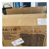 Amplificador De Baixo Portátil Joyo Ma-10b Com Adaptador/