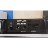 Amplificador De Potencia Ciclotron Dbs 4000 - 1000 Watts/rms