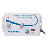 Amplificador De Sinal De Antena Para Tv - 30db - Aquário