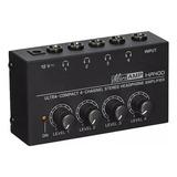 Amplificador Fone Ouvido 4 Canais Ha400 Powerplay Microamp 