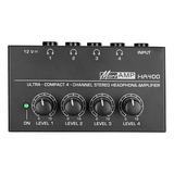 Amplificador Fone Ouvido 4 Canais Ha400 Powerplay