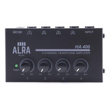 Amplificador Fones Ouvido Alra Power Play Al Ha400