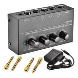 Amplificador Fones Ouvido Power Play Al Ha400 + 4 Plug P10