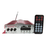 Amplificador Kinter Ma-200 Som Áudio Bluetooth Usb Mp3 Fm 