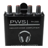 Amplificador P/ Fone De Ouvido Ph2000 Pws Power Play 2 Peças