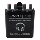 Amplificador Para Fone De Ouvido Ph2000 Pws Power Play