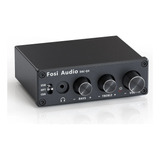 Amplificador Pc Fosi Q4 Estéreo Adaptador E Conversor Áudio