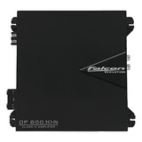 Amplificador Potencia 600wrms Falcon Df600.1 Dx 2ohms Cor Preto